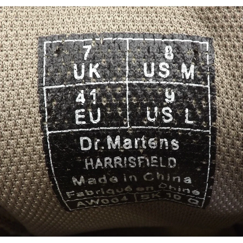Dr. Martens Harrisfield Brown Leather Chukka Shoes Boots: Men's 8 - Women's 9